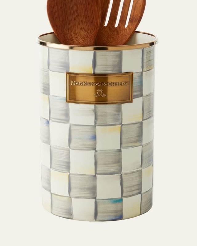 Sterling Check Utensil Holder